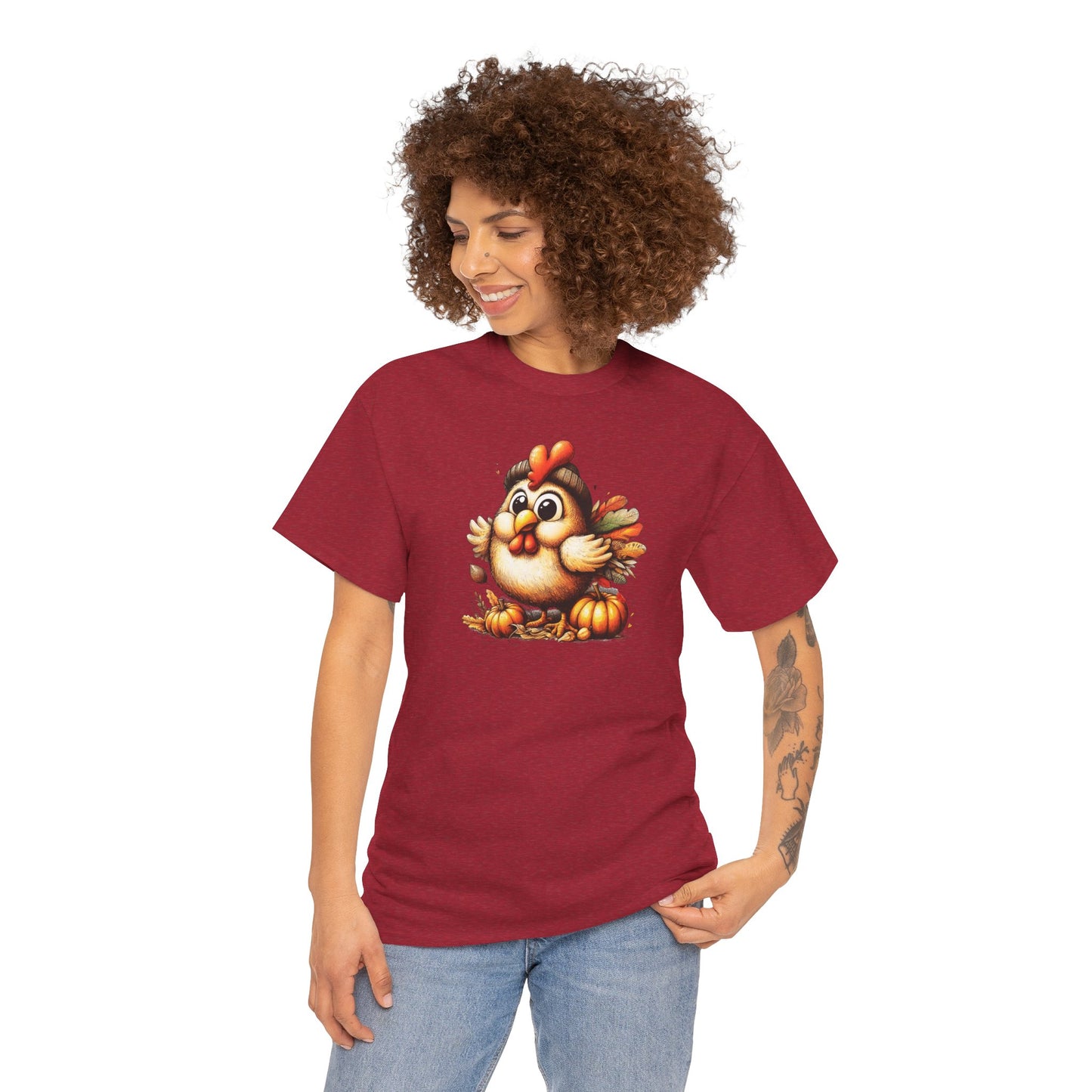 Cute Turkey T-Shirt – Funny Thanksgiving Unisex Tee