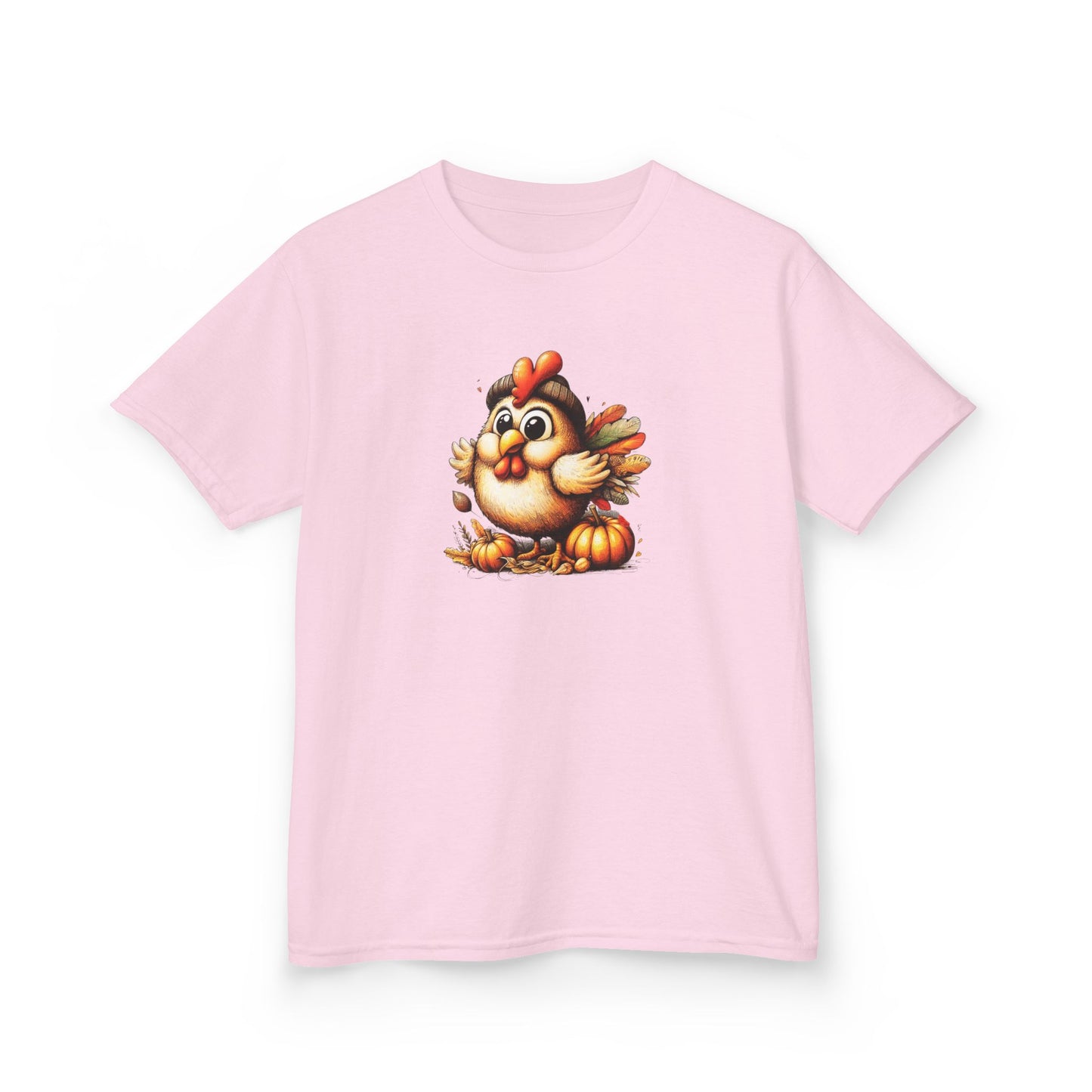 Cute Baby Turkey – Kids Cotton T-Shirt