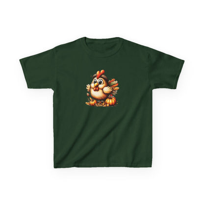 Cute Baby Turkey – Kids Cotton T-Shirt