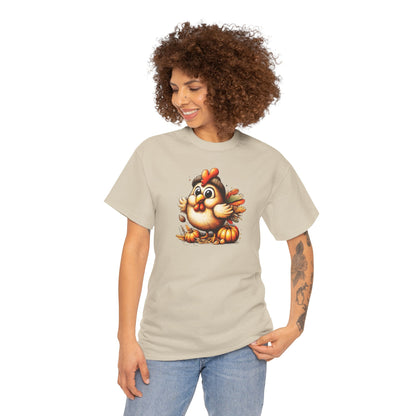 Cute Turkey T-Shirt – Funny Thanksgiving Unisex Tee