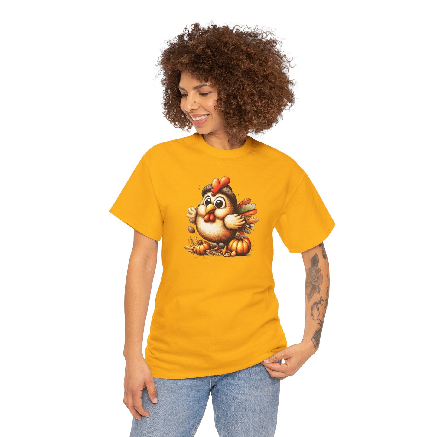 Cute Turkey T-Shirt – Funny Thanksgiving Unisex Tee