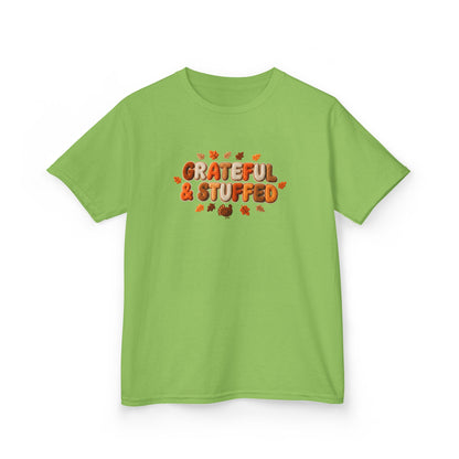 Grateful & Stuffed – Kids Cotton T-Shirt