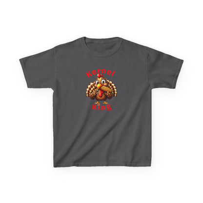 Kernel King – Boys Thanksgiving Cotton T-Shirt