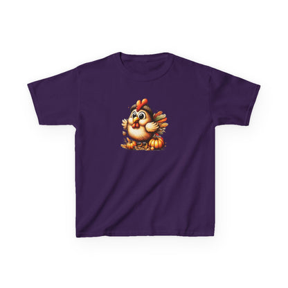 Cute Baby Turkey – Kids Cotton T-Shirt