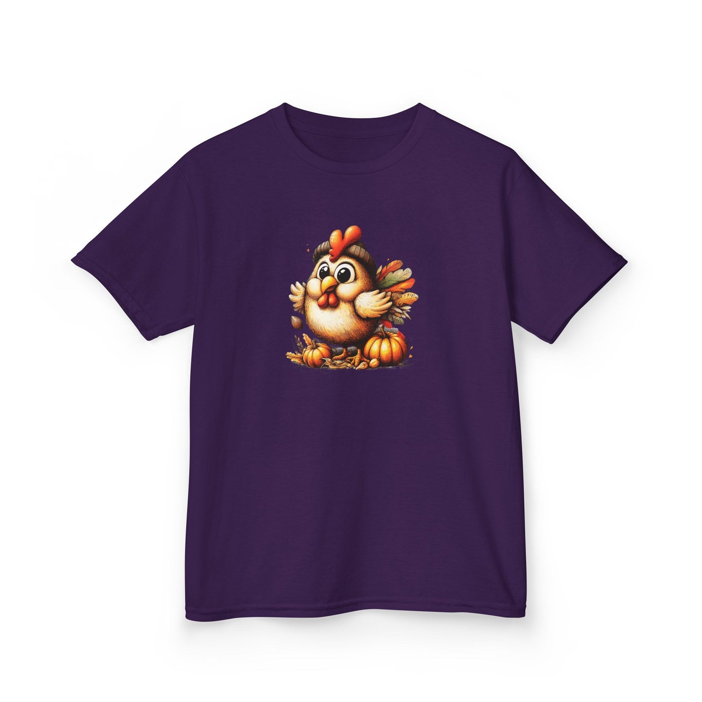 Cute Baby Turkey – Kids Cotton T-Shirt
