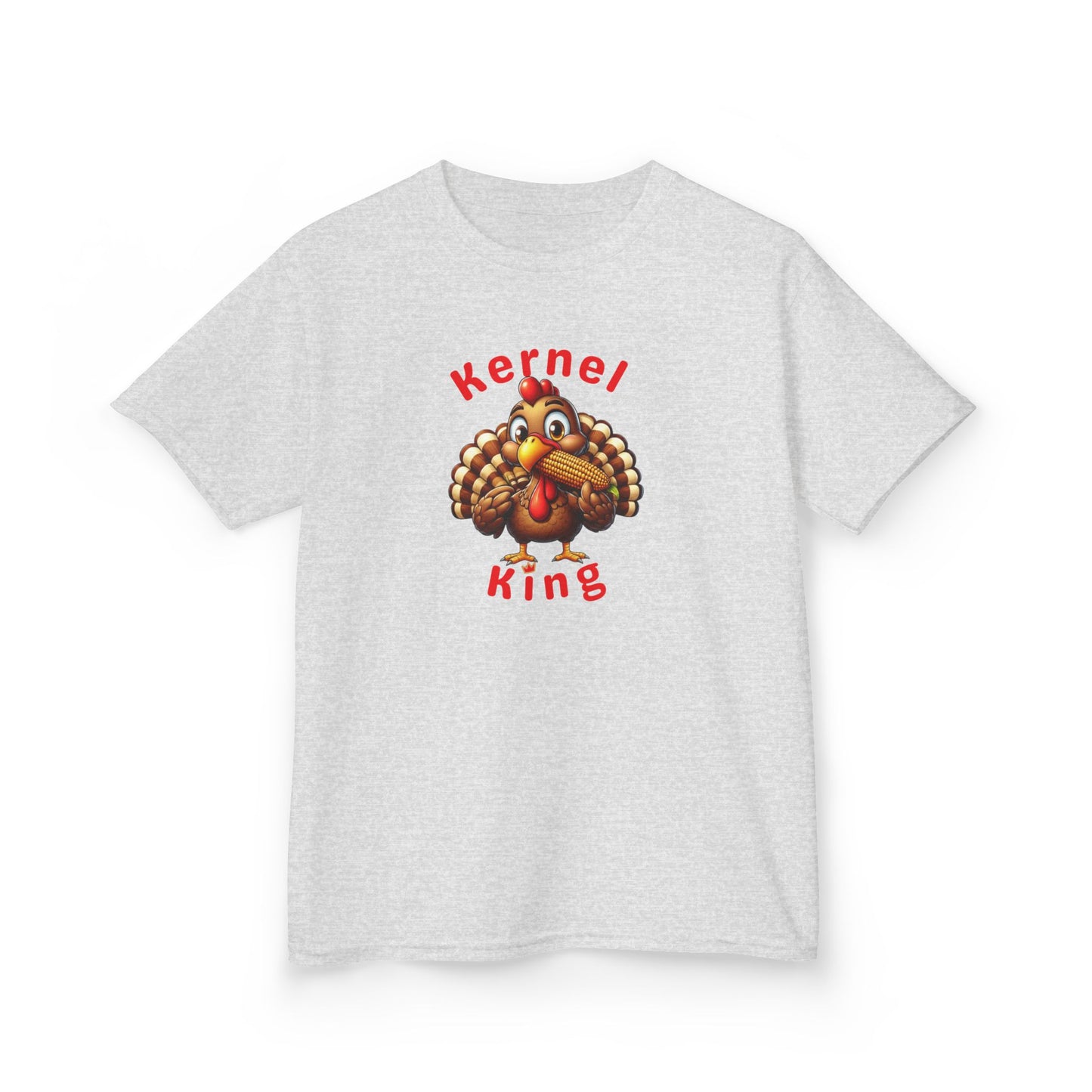 Kernel King – Boys Thanksgiving Cotton T-Shirt