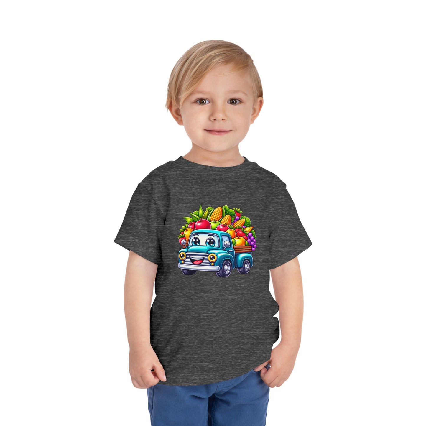 Harvest Truck – Toddler Fall T-Shirt