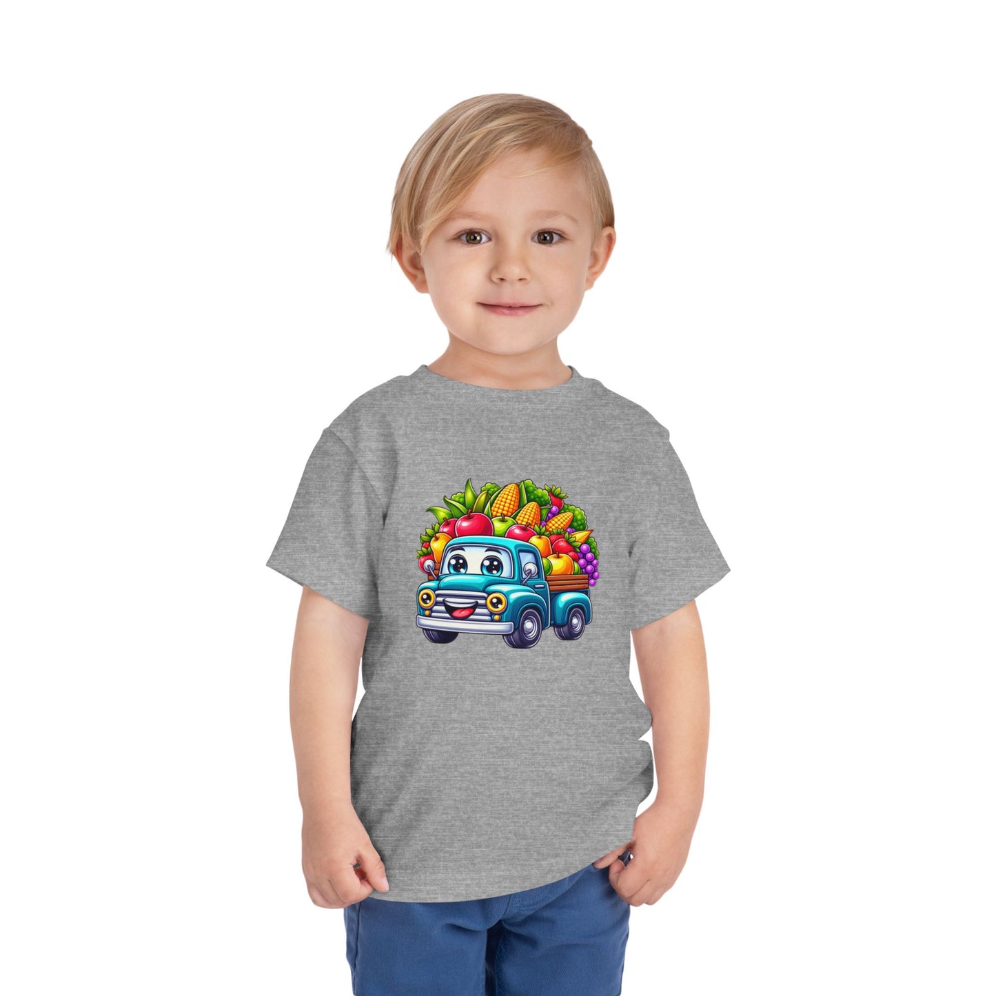 Harvest Truck – Toddler Fall T-Shirt