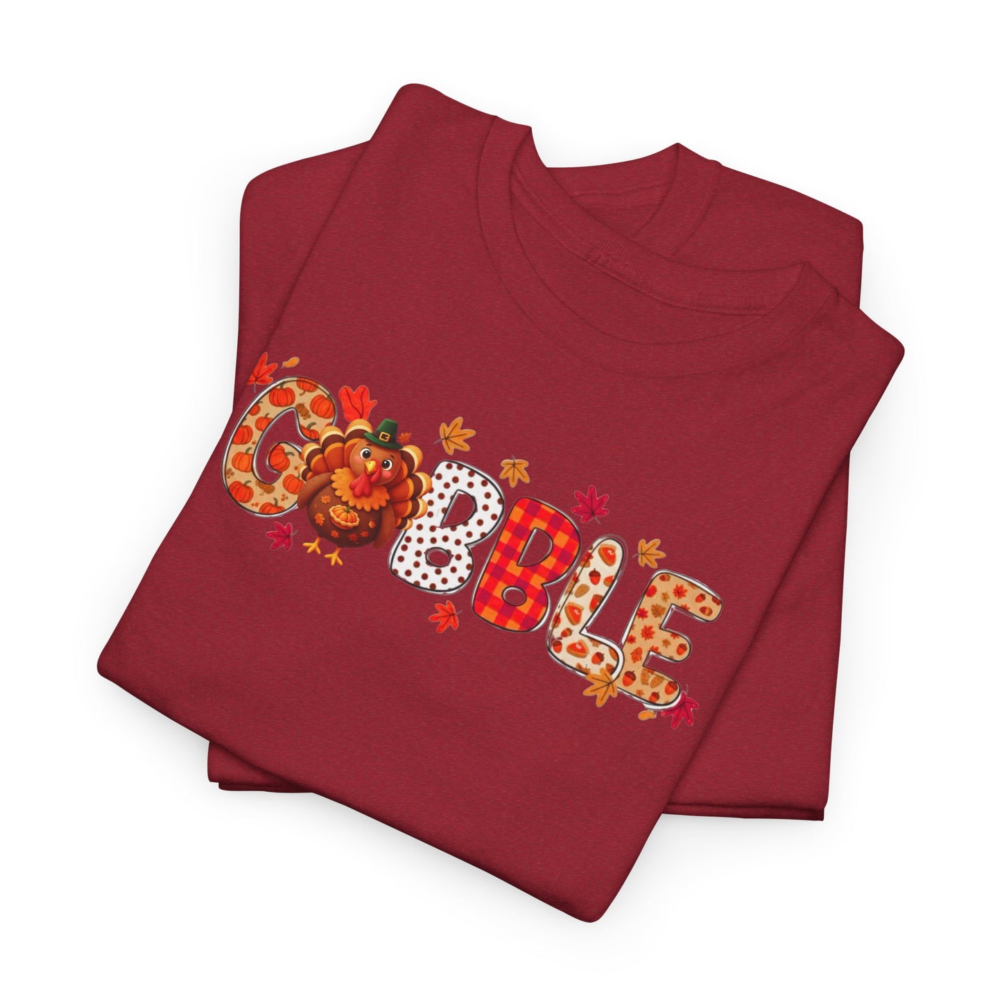 Gobble T-Shirt – Cute Thanksgiving Unisex Tee