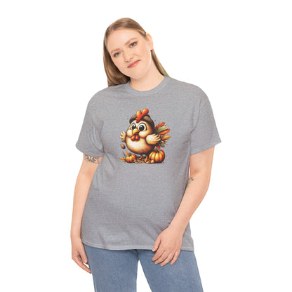 Cute Turkey T-Shirt – Funny Thanksgiving Unisex Tee