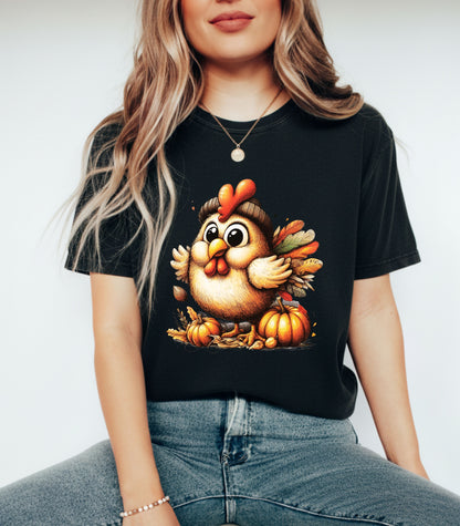 Cute Turkey T-Shirt – Funny Thanksgiving Unisex Tee