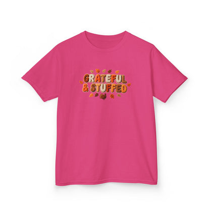 Grateful & Stuffed – Kids Cotton T-Shirt