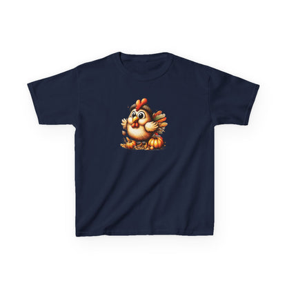 Cute Baby Turkey – Kids Cotton T-Shirt