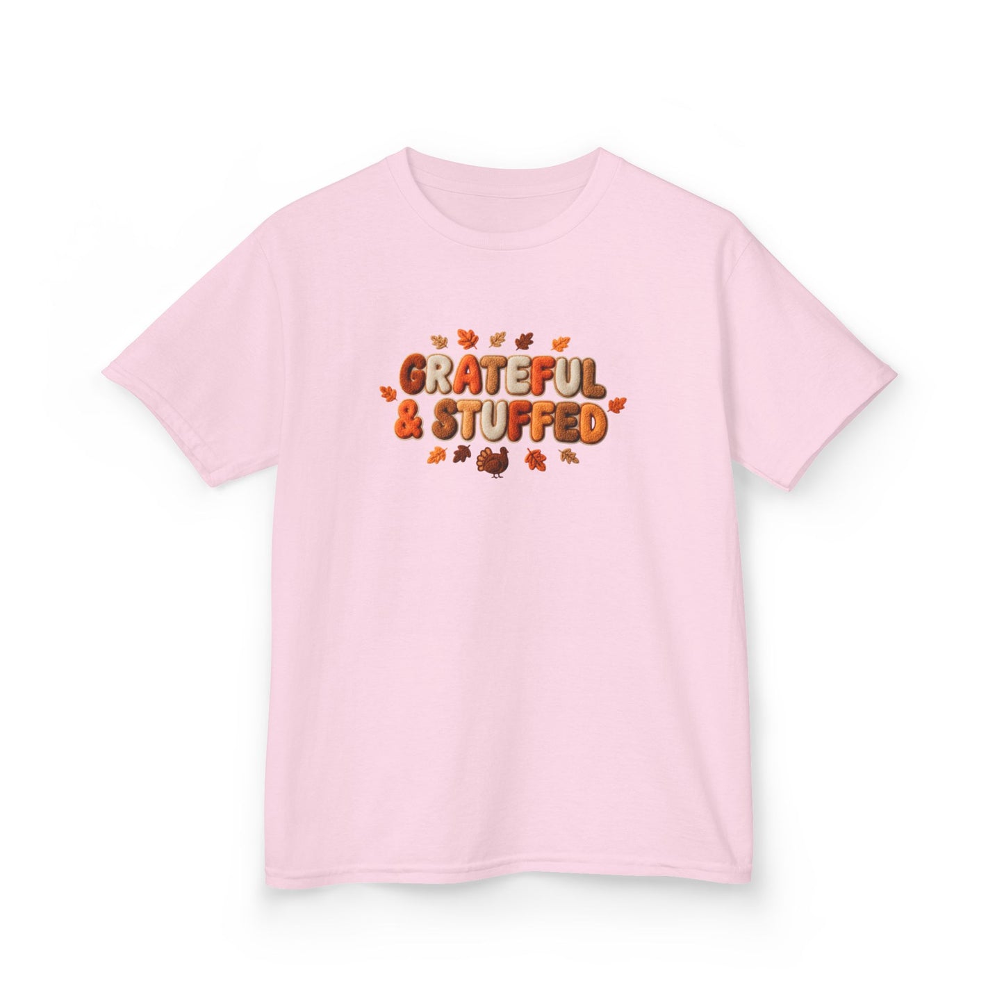 Grateful & Stuffed – Kids Cotton T-Shirt