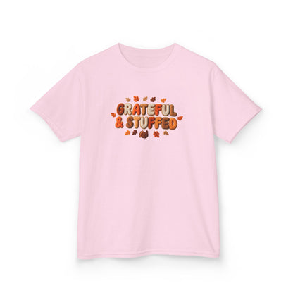 Grateful & Stuffed – Kids Cotton T-Shirt