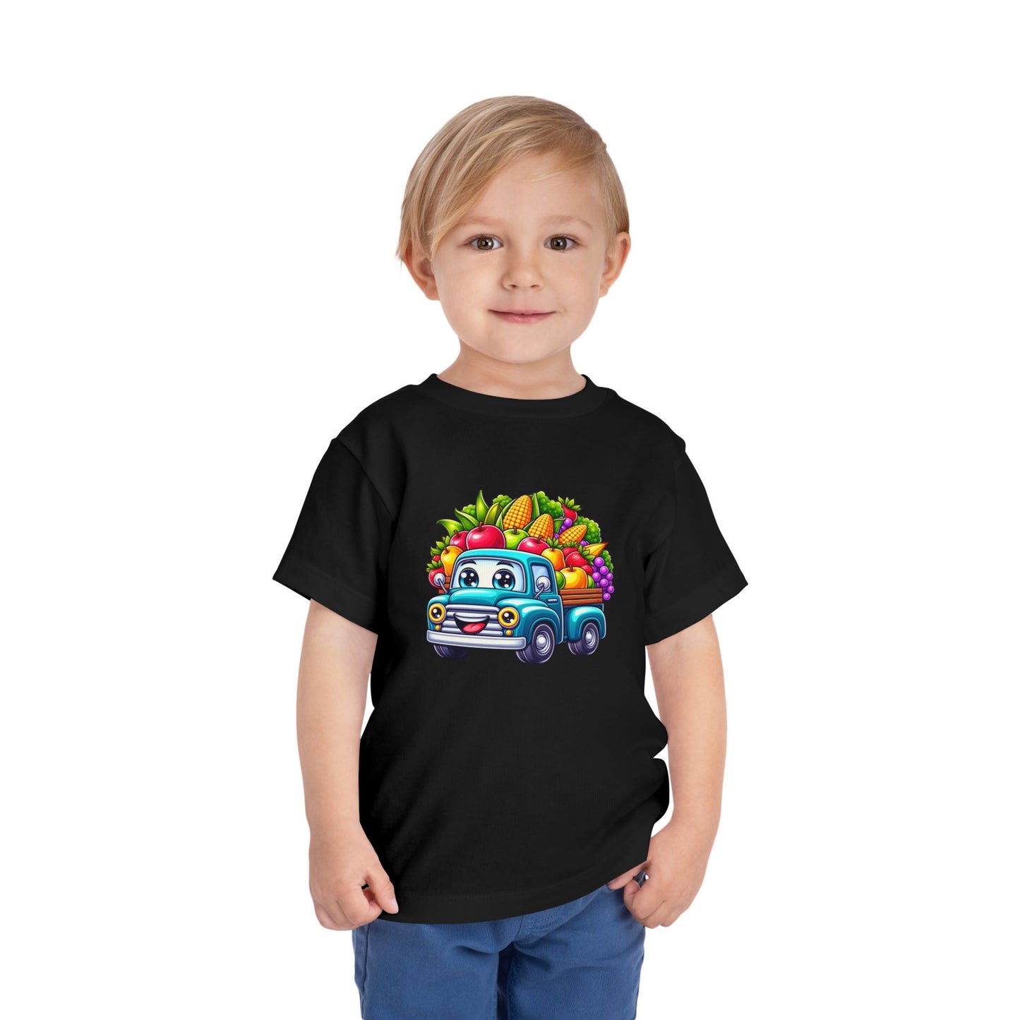 Harvest Truck – Toddler Fall T-Shirt