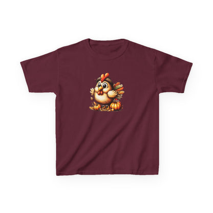 Cute Baby Turkey – Kids Cotton T-Shirt