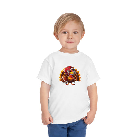 Turkey Quarterback – Toddler Thanksgiving T-Shirt