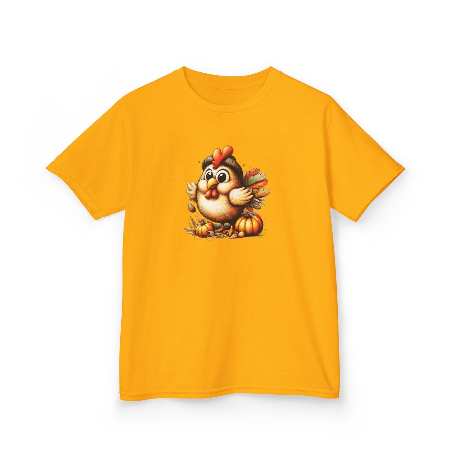 Cute Baby Turkey – Kids Cotton T-Shirt
