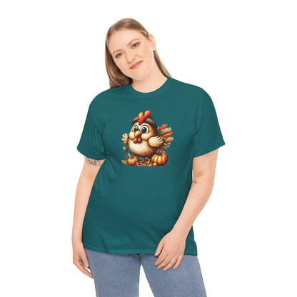 Cute Turkey T-Shirt – Funny Thanksgiving Unisex Tee