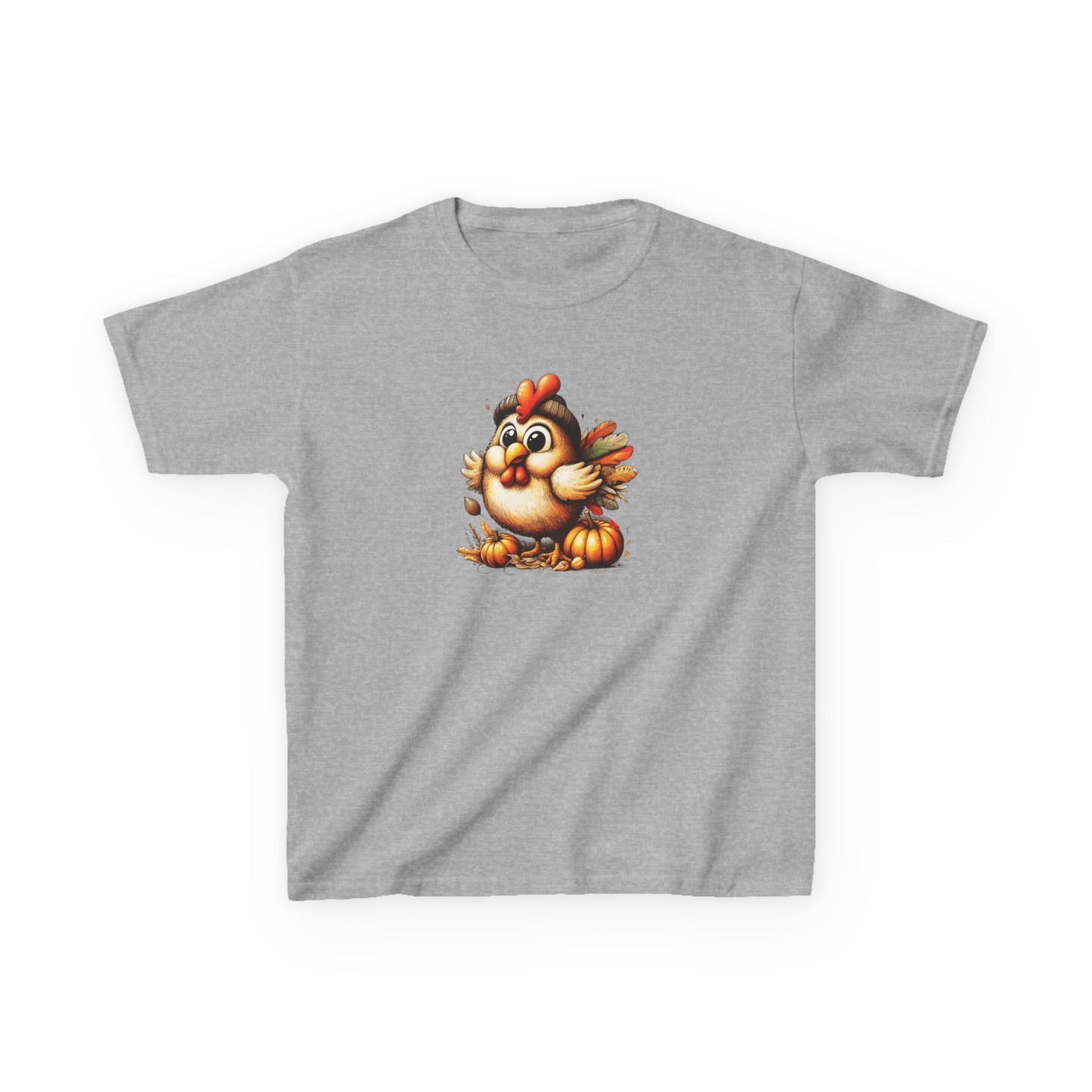Cute Baby Turkey – Kids Cotton T-Shirt