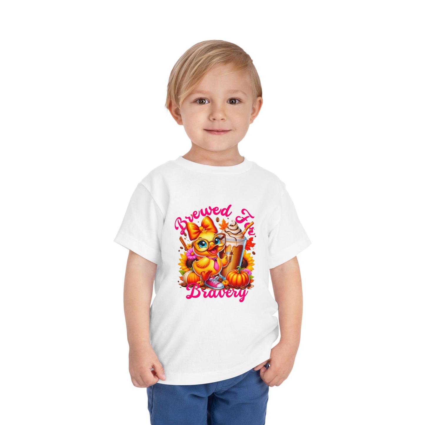 Brewed for Bravery - Kids T-Shirt