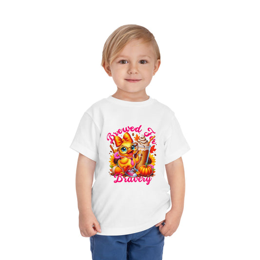 Brewed for Bravery - Kids T-Shirt