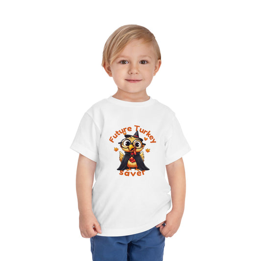 Future Turkey Saver – Toddler Thanksgiving T-Shirt