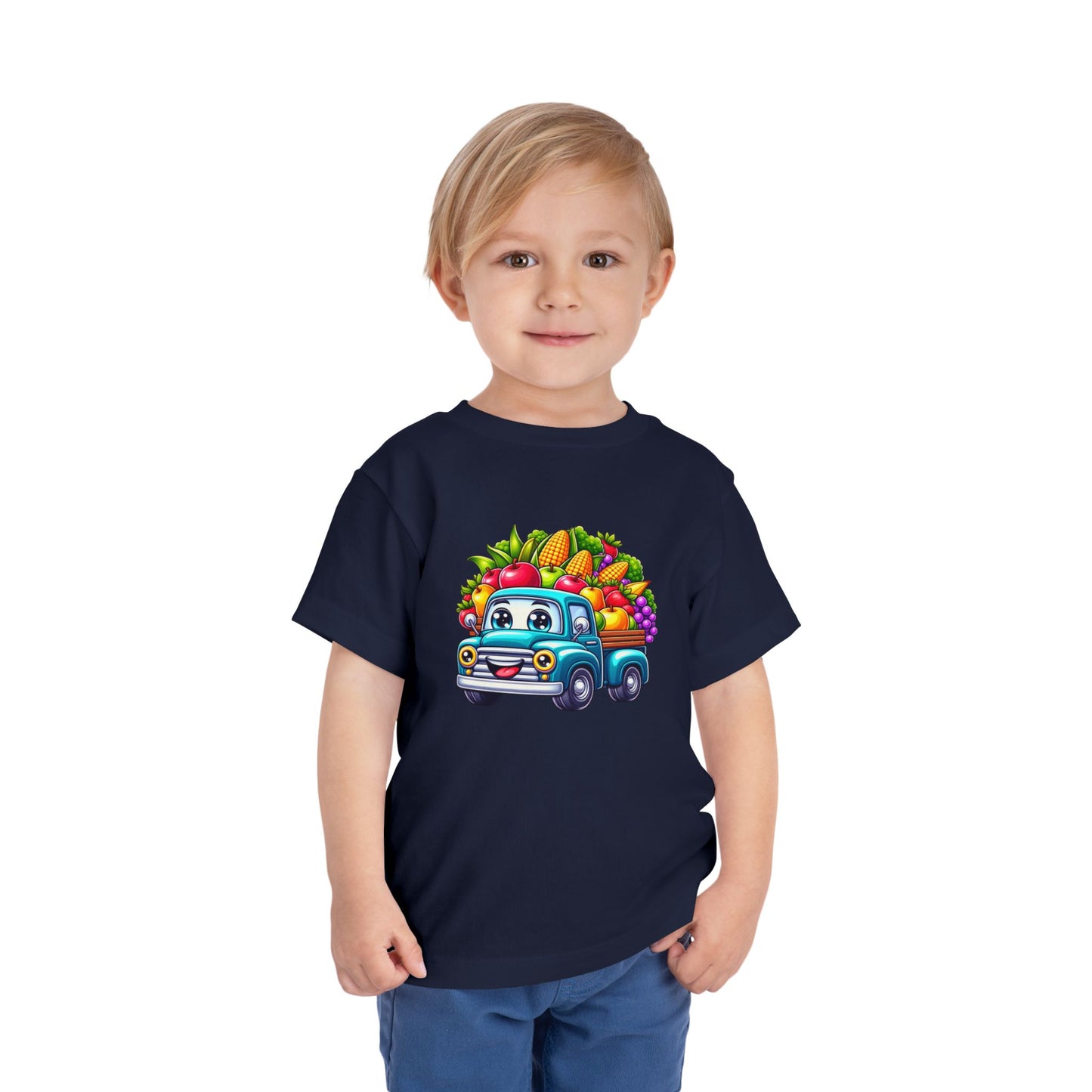 Harvest Truck – Toddler Fall T-Shirt
