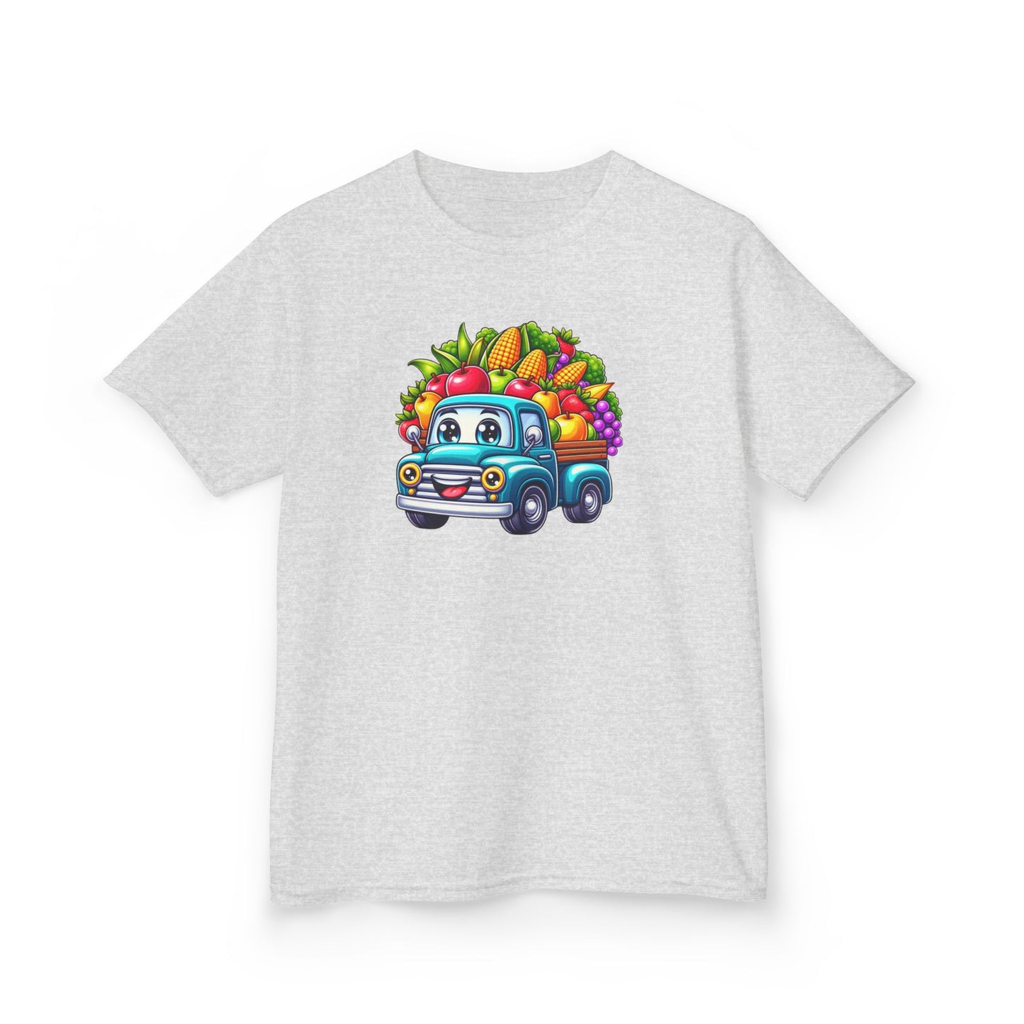 Fall Harvest Truck – Kids Cotton T-Shirt