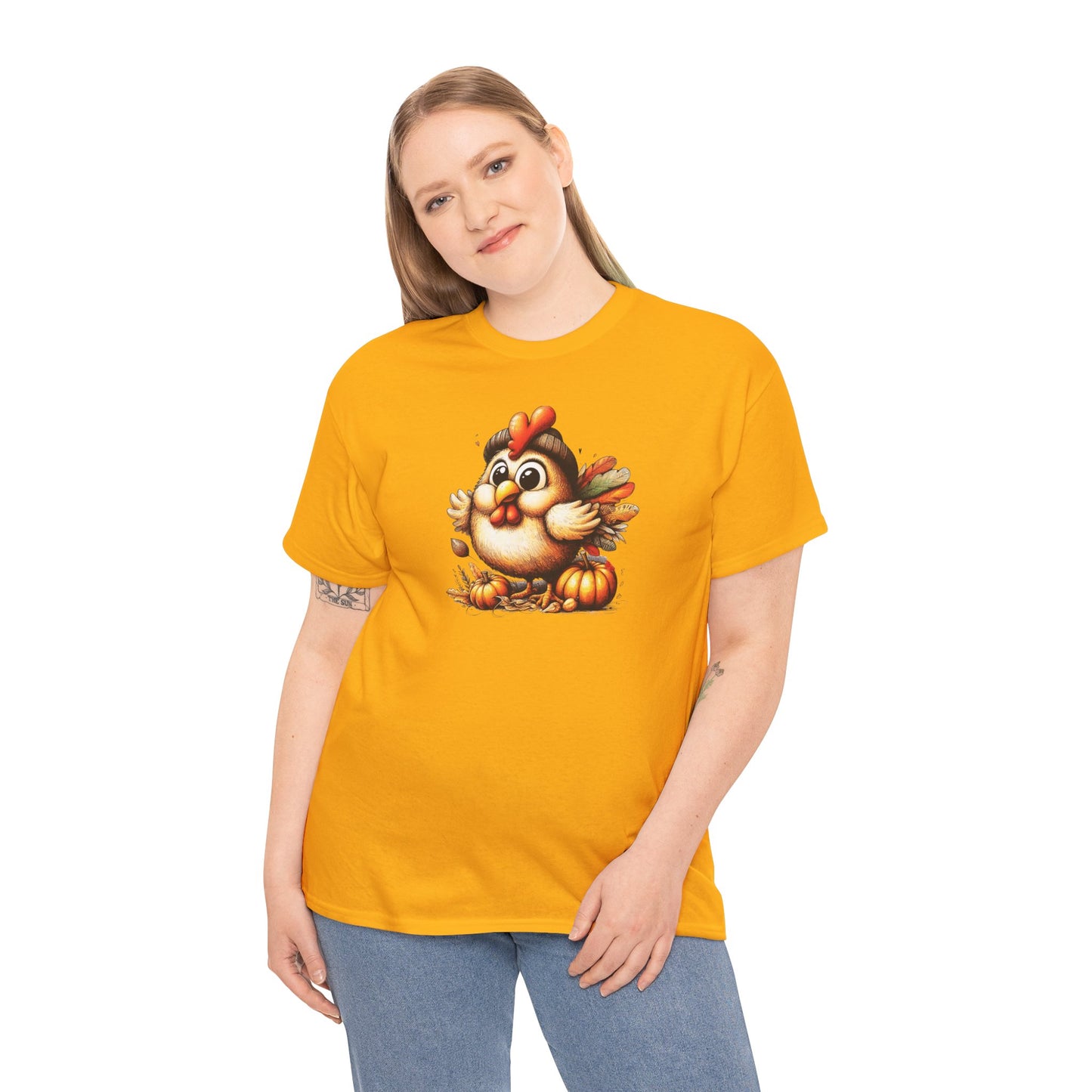 Cute Turkey T-Shirt – Funny Thanksgiving Unisex Tee