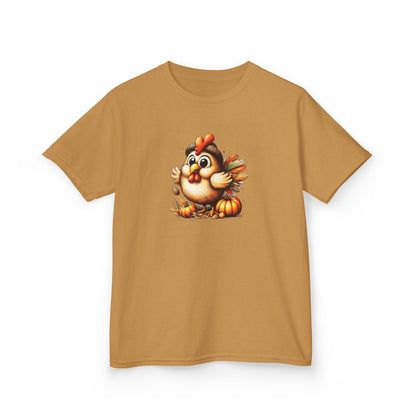 Cute Baby Turkey – Kids Cotton T-Shirt