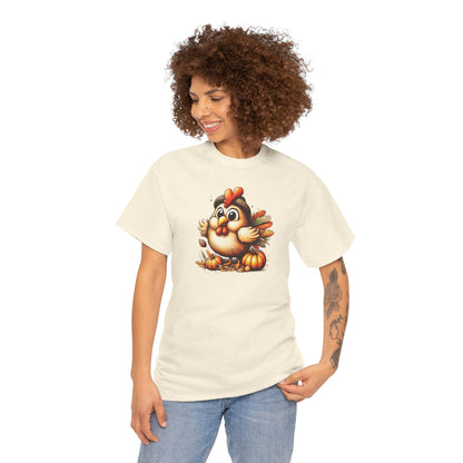 Cute Turkey T-Shirt – Funny Thanksgiving Unisex Tee