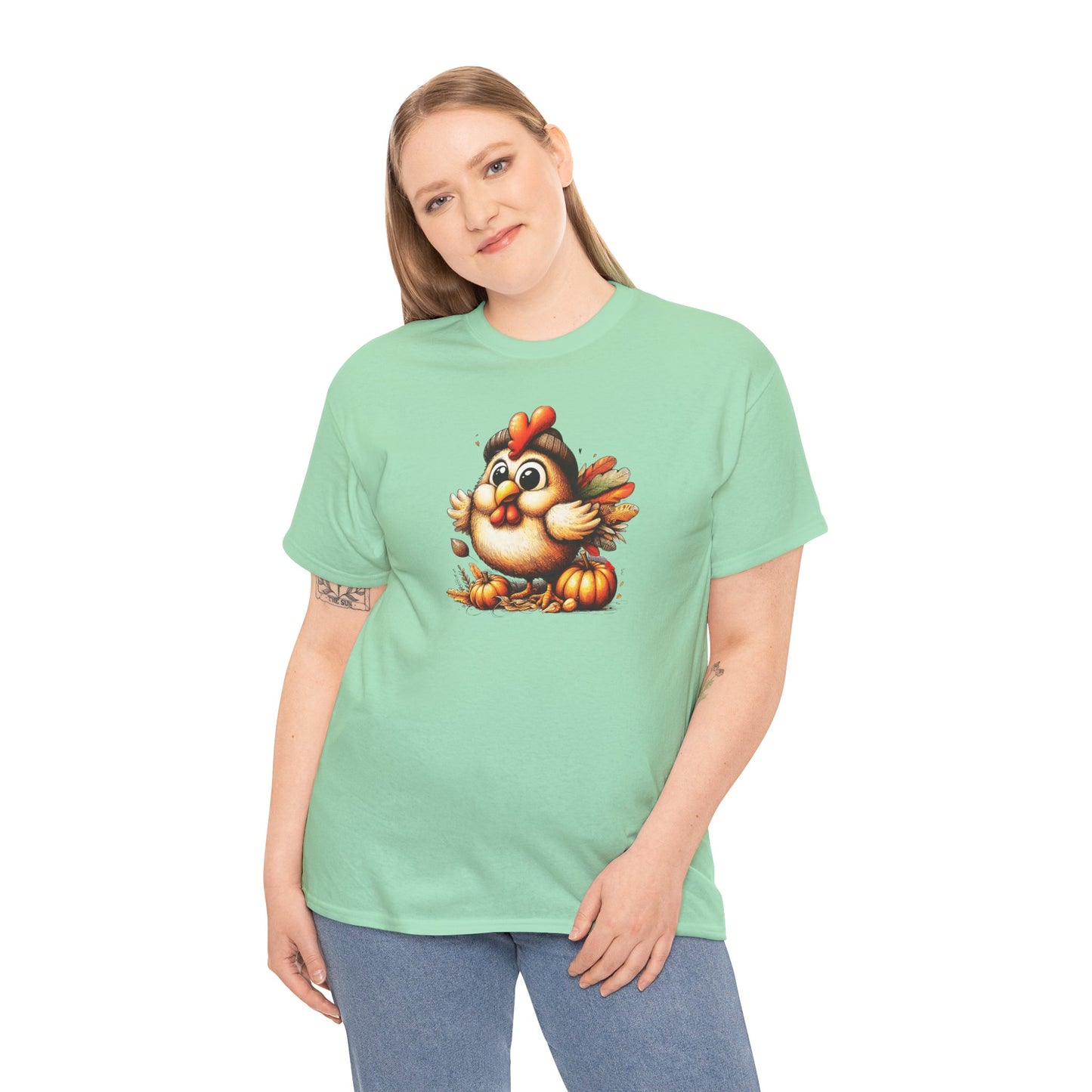 Cute Turkey T-Shirt – Funny Thanksgiving Unisex Tee