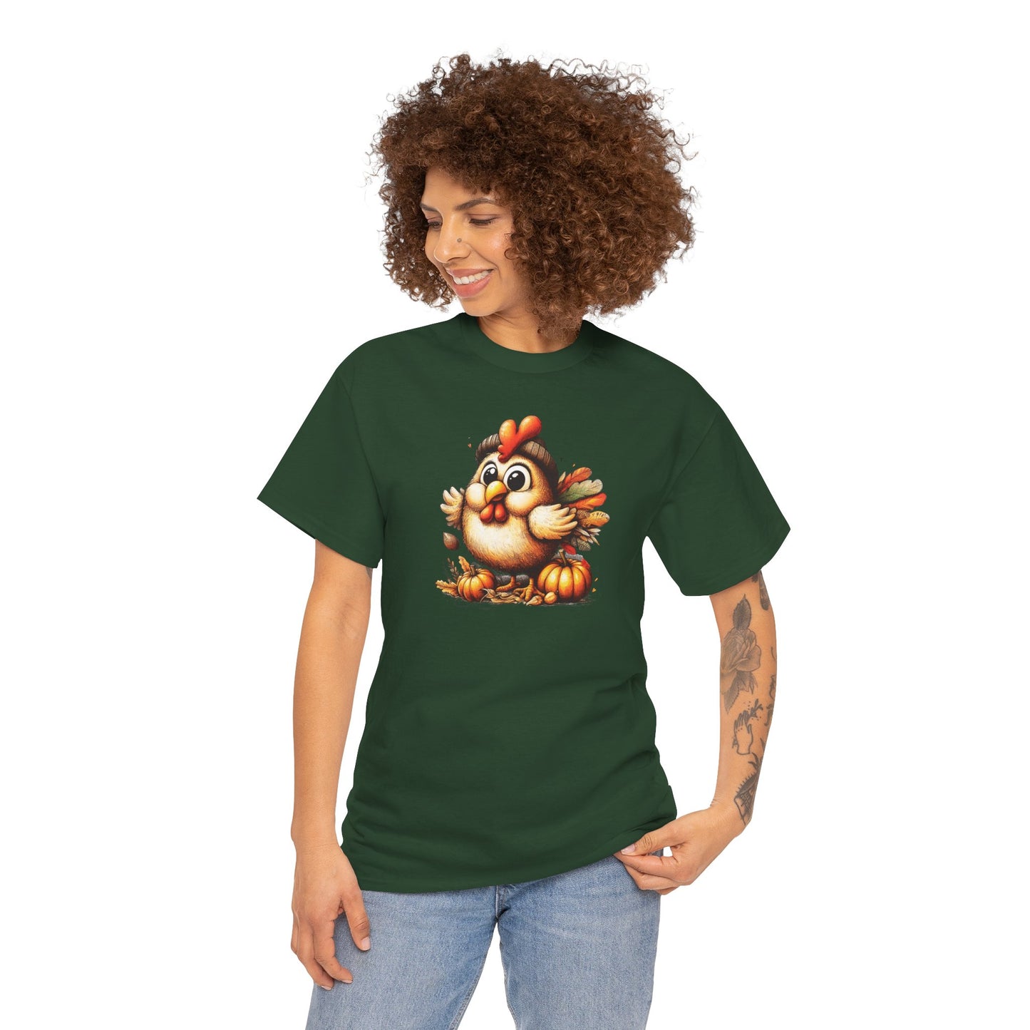 Cute Turkey T-Shirt – Funny Thanksgiving Unisex Tee