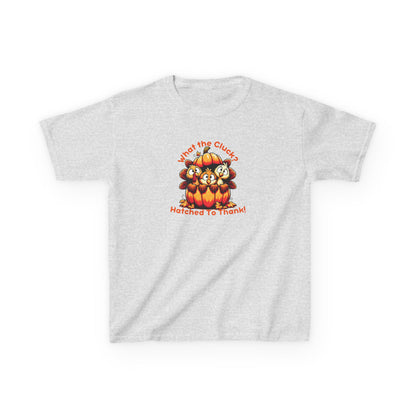 Pumpkin Turkeys – Kids Cotton T-Shirt