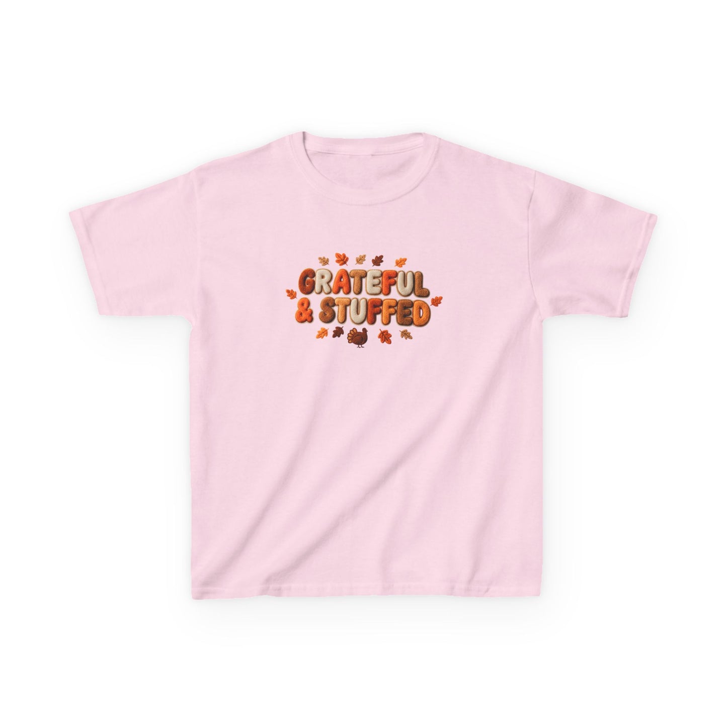 Grateful & Stuffed – Kids Cotton T-Shirt