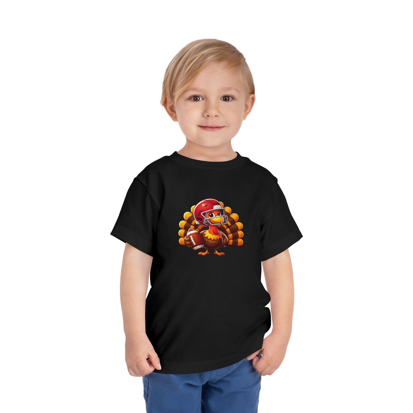 Turkey Quarterback – Toddler Thanksgiving T-Shirt