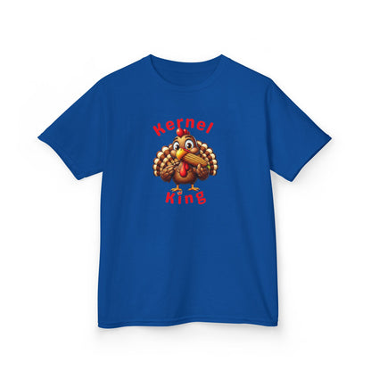 Kernel King – Boys Thanksgiving Cotton T-Shirt