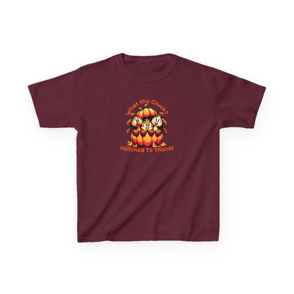 Pumpkin Turkeys – Kids Cotton T-Shirt