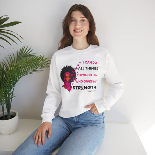 Faith & Strength – Unisex Sweatshirt