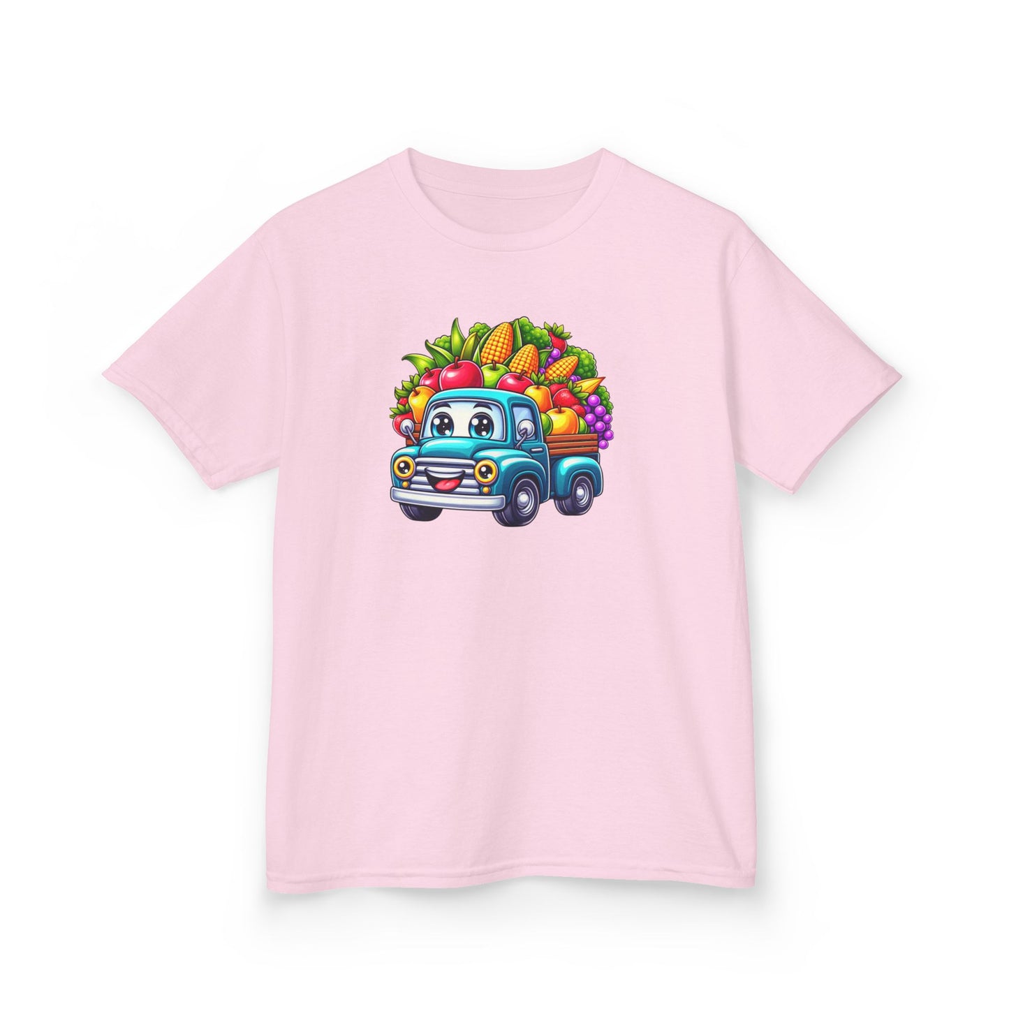 Fall Harvest Truck – Kids Cotton T-Shirt