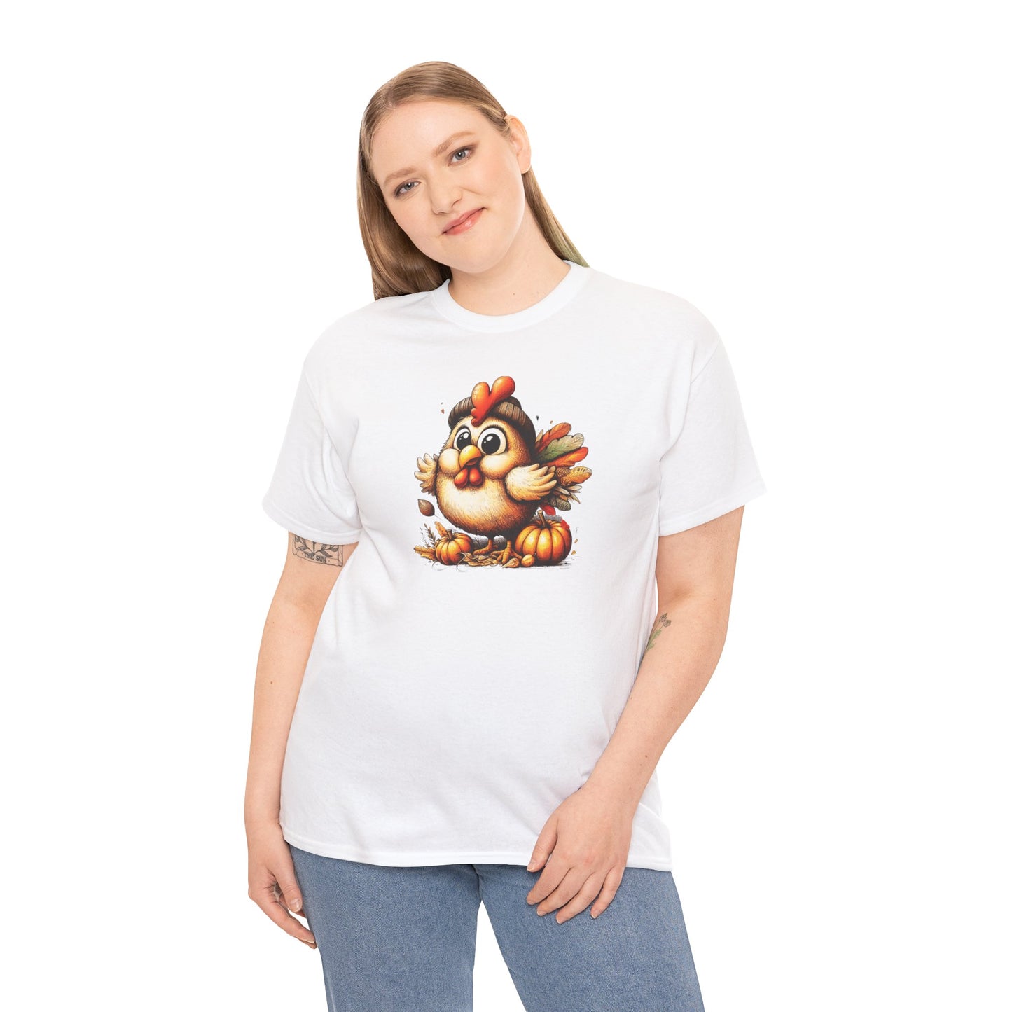 Cute Turkey T-Shirt – Funny Thanksgiving Unisex Tee