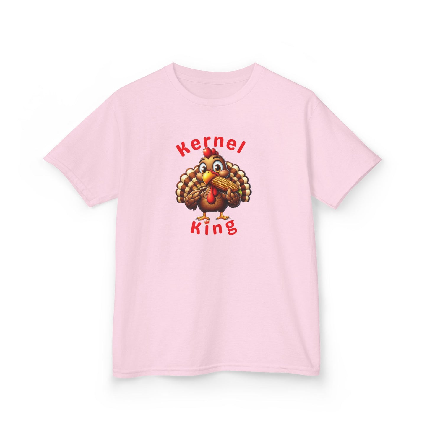 Kernel King – Boys Thanksgiving Cotton T-Shirt