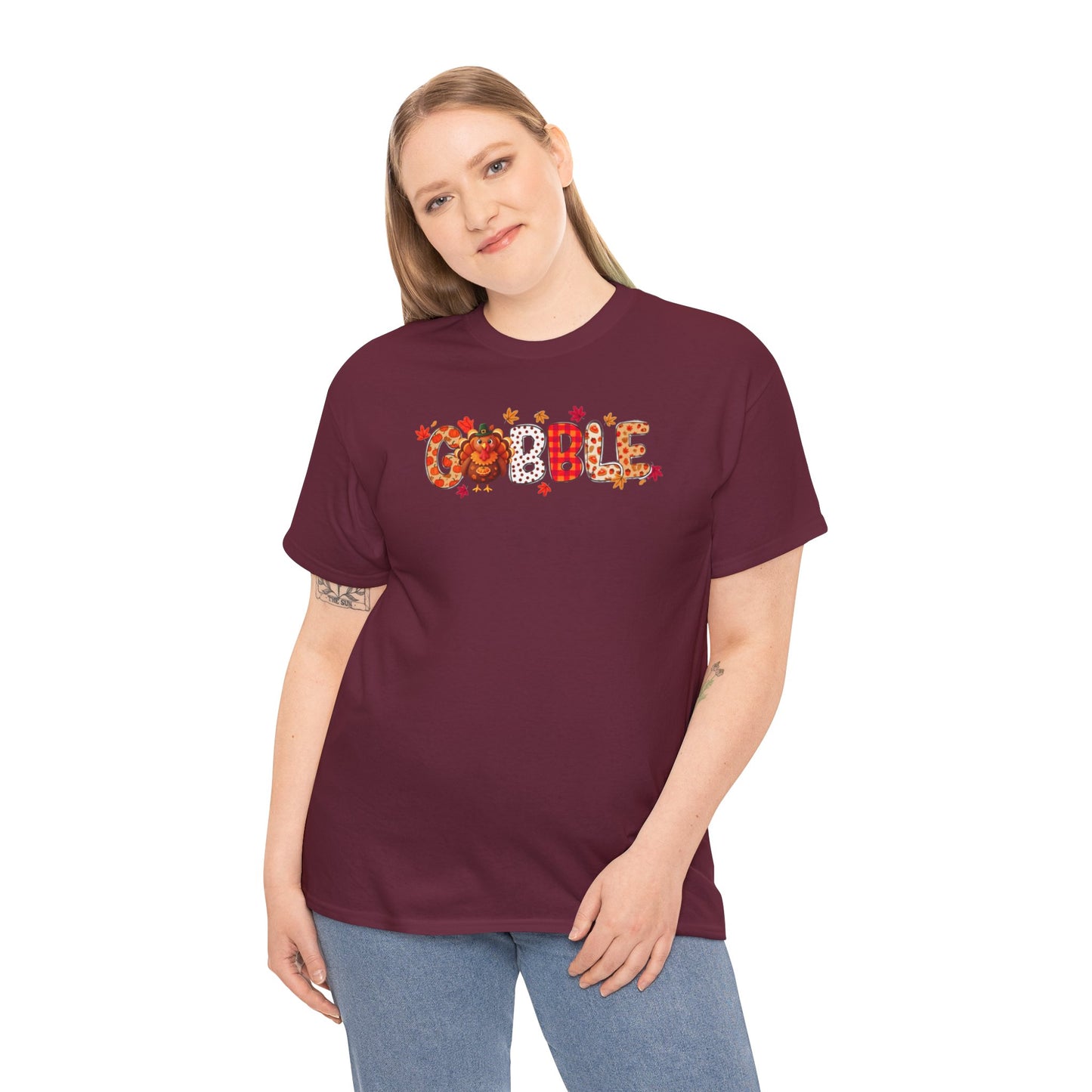Gobble T-Shirt – Cute Thanksgiving Unisex Tee