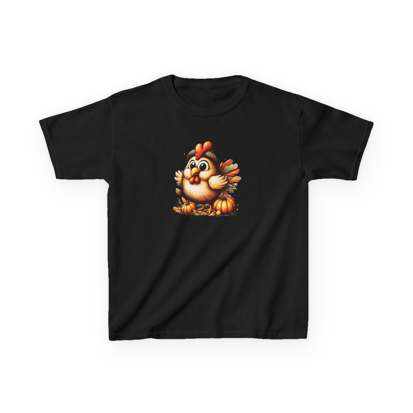 Cute Baby Turkey – Kids Cotton T-Shirt