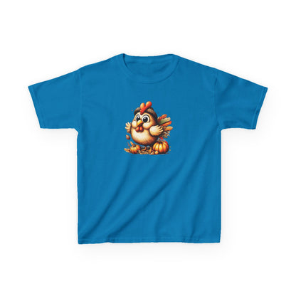 Cute Baby Turkey – Kids Cotton T-Shirt