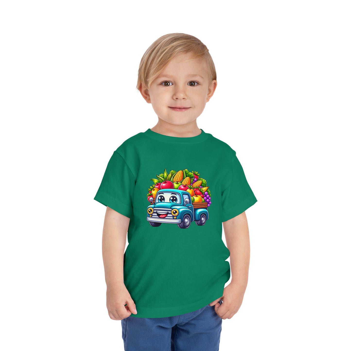 Harvest Truck – Toddler Fall T-Shirt