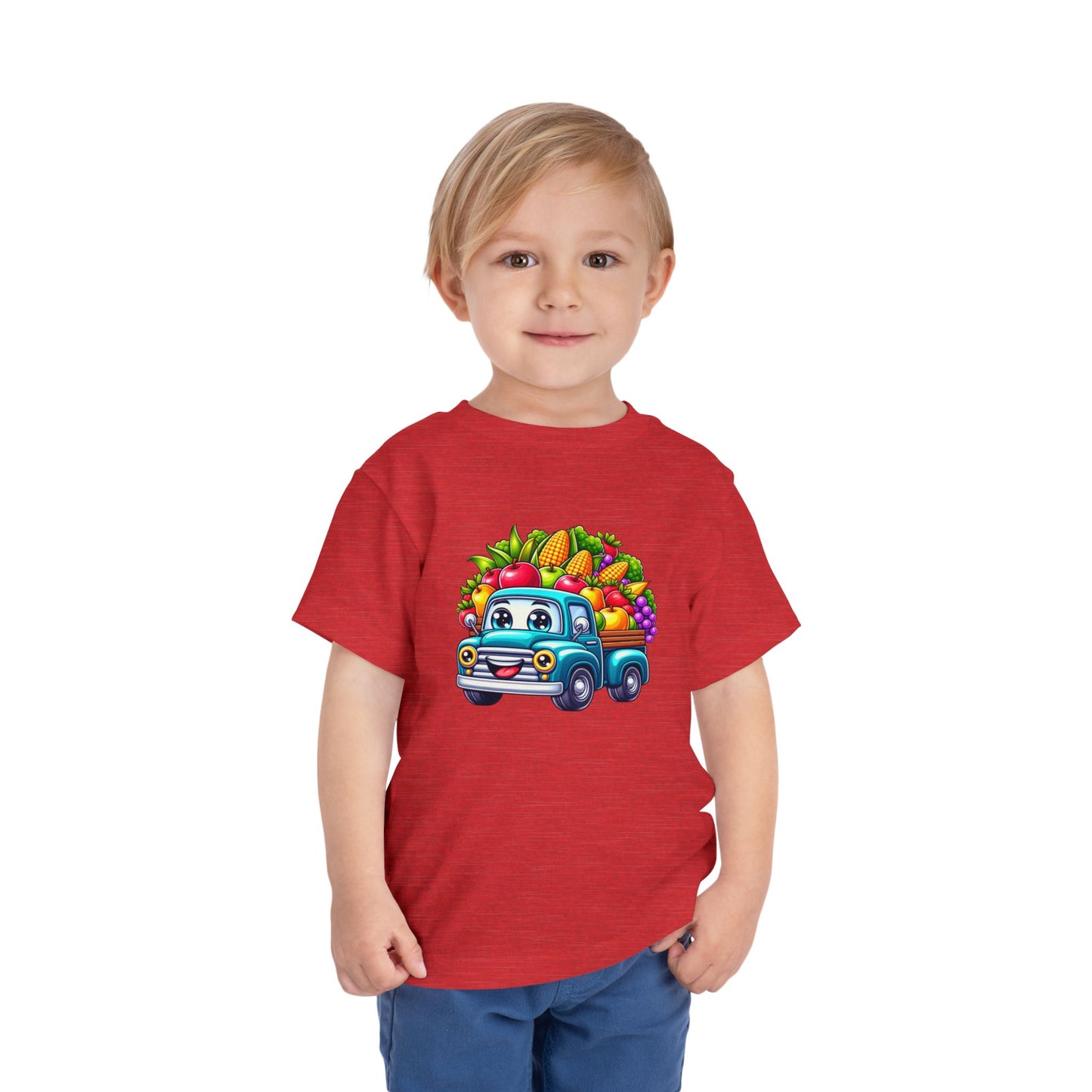 Harvest Truck – Toddler Fall T-Shirt