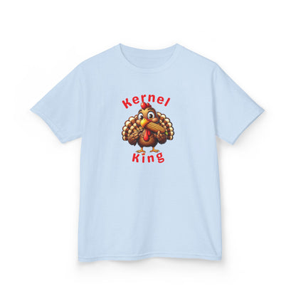 Kernel King – Boys Thanksgiving Cotton T-Shirt